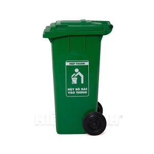 Thùng Rác 120L Nắp Kín - Hình ảnh 4