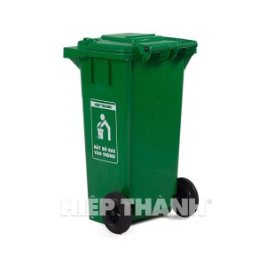 Thùng Rác 120L Nắp Kín - Hình ảnh 6