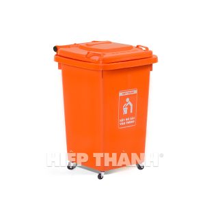 Thùng Rác 60L Nắp Kín - Hình ảnh 3