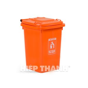 Thùng Rác 60L Nắp Kín - Hình ảnh 4