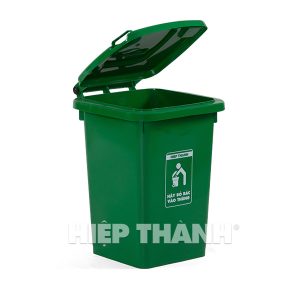 Thùng Rác 60L Nắp Kín - Hình ảnh 6