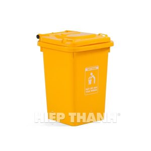 Thùng Rác 90L Nắp Kín - Hình ảnh 3