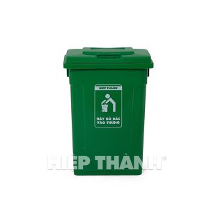 Thùng Rác 90L Nắp Kín - Hình ảnh 6