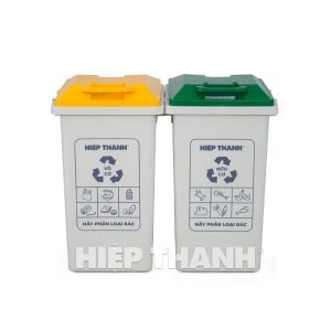 Thùng Rác Phân Loại 60L - Hình ảnh 5