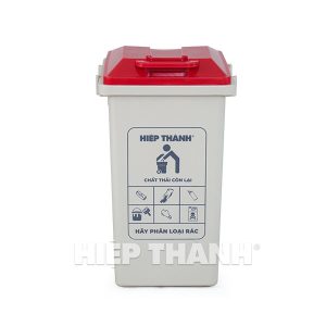 Thùng Rác Phân Loại 60L - Hình ảnh 6