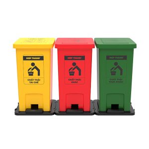 Thùng Rác Đạp Nhật Phân Loại - Hình ảnh 8